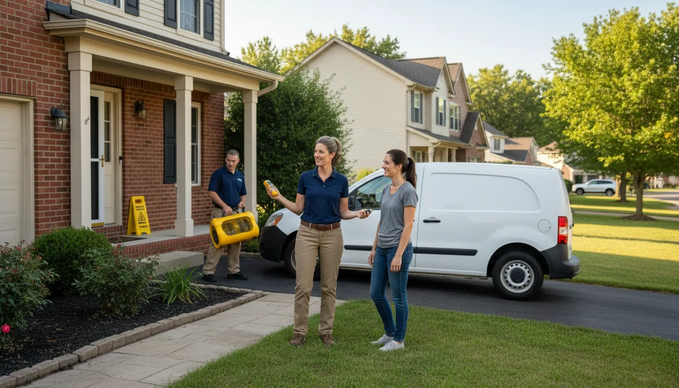 Residential water damage restoration in Hot Sulphur Springs, CO